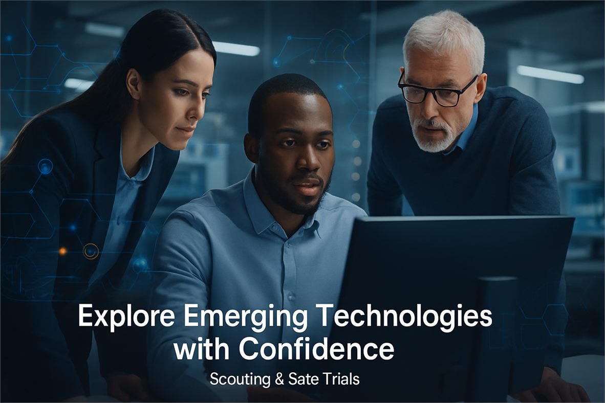 Explore Emerging Technologies with Confidence — Scouting & Safe Trials
